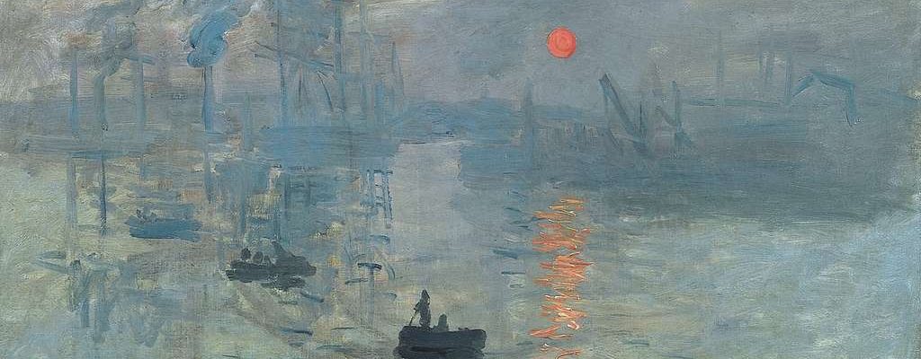 painting Monet sea